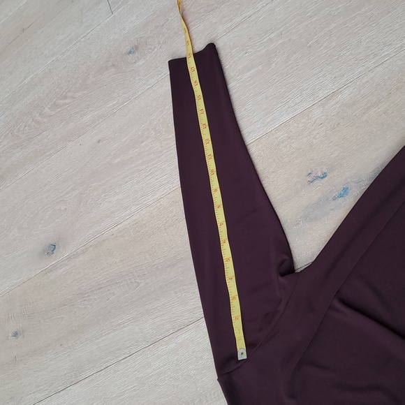 All Saints Elegant Birgundy Long Sleeve Top - Picture 7 of 8